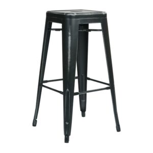 Bristow 30" Antique Metal Barstool From Office Star