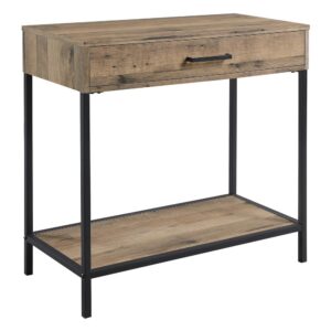 Quinton 30" Foyer Table in Salvage Oak