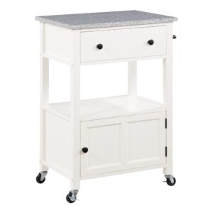 Fairfax Kitchen Cart White From Office Star