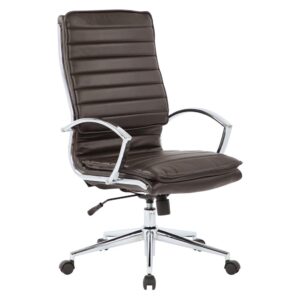 High Back Manager's Faux Leather Chair From Office Star
