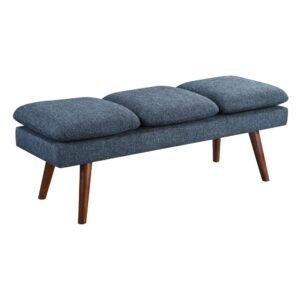 Amanda 54" Mid-Century Bench From Office Star