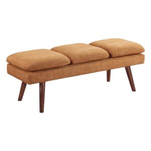 Amanda 54" Mid-Century Bench From Office Star