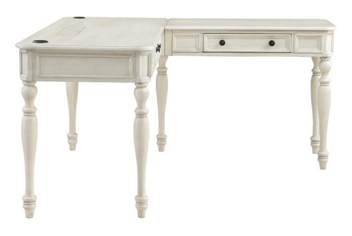 Country Meadows L-Shaped Desk w/PWR From Office Star