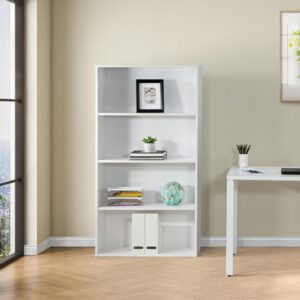 Prado 60" 4-Shelf Bookcase From Office Star