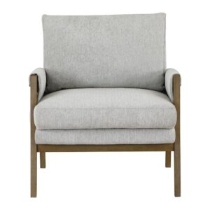 Faber Wood Frame Armchair From Office Star