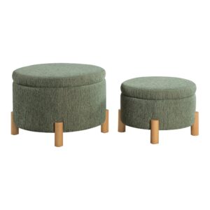 Bennett 2-Piece Storage Ottoman Set From Office Star