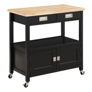 Radford Kitchen Cart Black From Office Star