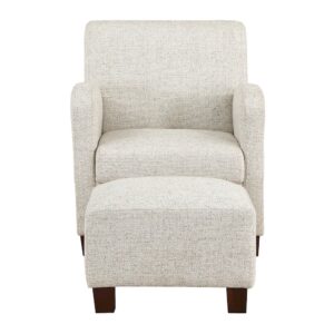 Aiden Chair & Ottoman Faux Leather From Office Star