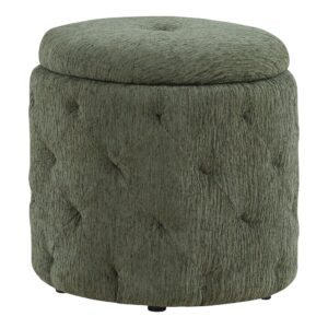 Erindale Round Storage Ottoman From Office Star