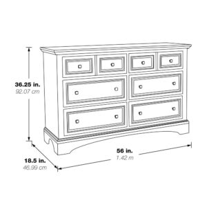 Rustic White From Office Star