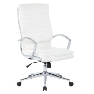 High Back Manager's Faux Leather Chair From Office Star