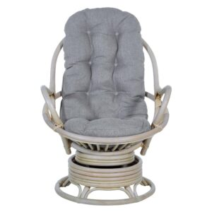Lanai Rattan Swivel Rocker From Office Star