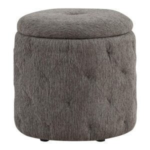 Erindale Round Storage Ottoman From Office Star