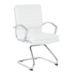 Guest Faux Leather Chair From Office Star