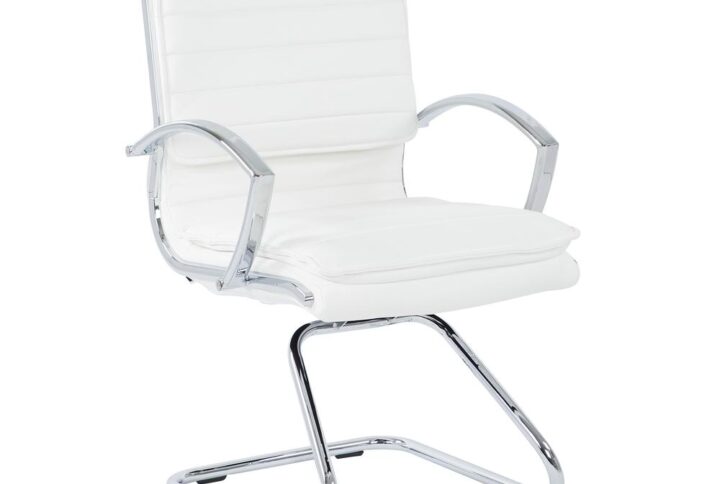 Guest Faux Leather Chair From Office Star
