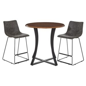 Metro 3-Piece Counter Height Table From Office Star