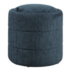 Bartley Storage Ottoman in Indigo Fabric From OSP Home Furnishings