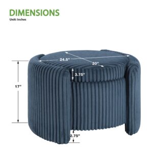 Sable Storage Ottoman From OSP Home Furnishings