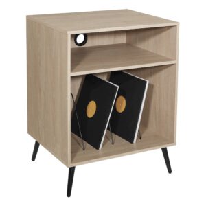Retro Record Player Stand w/ Album From Office Star
