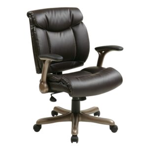 Executive Bonded Leather Chair From Office Star