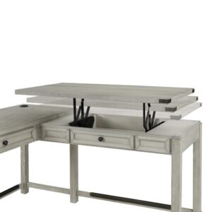 Baton Rouge L-Shaped Lift Desk From Office Star