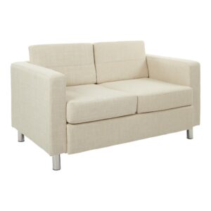 Pacific LoveSeat In Cream Fabric