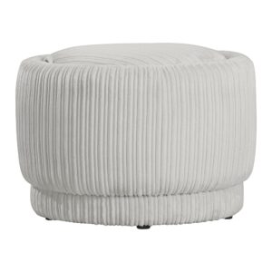 Lanyard Storage Ottoman In Taupe Cord Fabric From OSP Home Furnishings