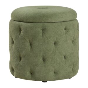 Erindale Round Storage Ottoman From Office Star