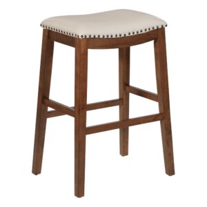 Metro 29" Saddle Stool From Office Star