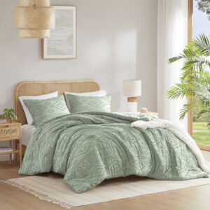 Transform your bedroom with our boho tufted comforter set