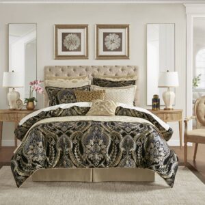 Inspired by the maximalist patterning and decor of the 17th century French royalty