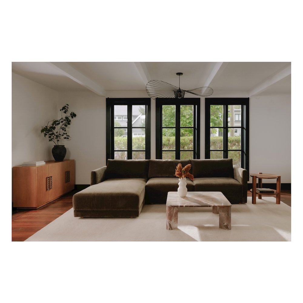 Bryn Sectional Left Heritage Cedar Green