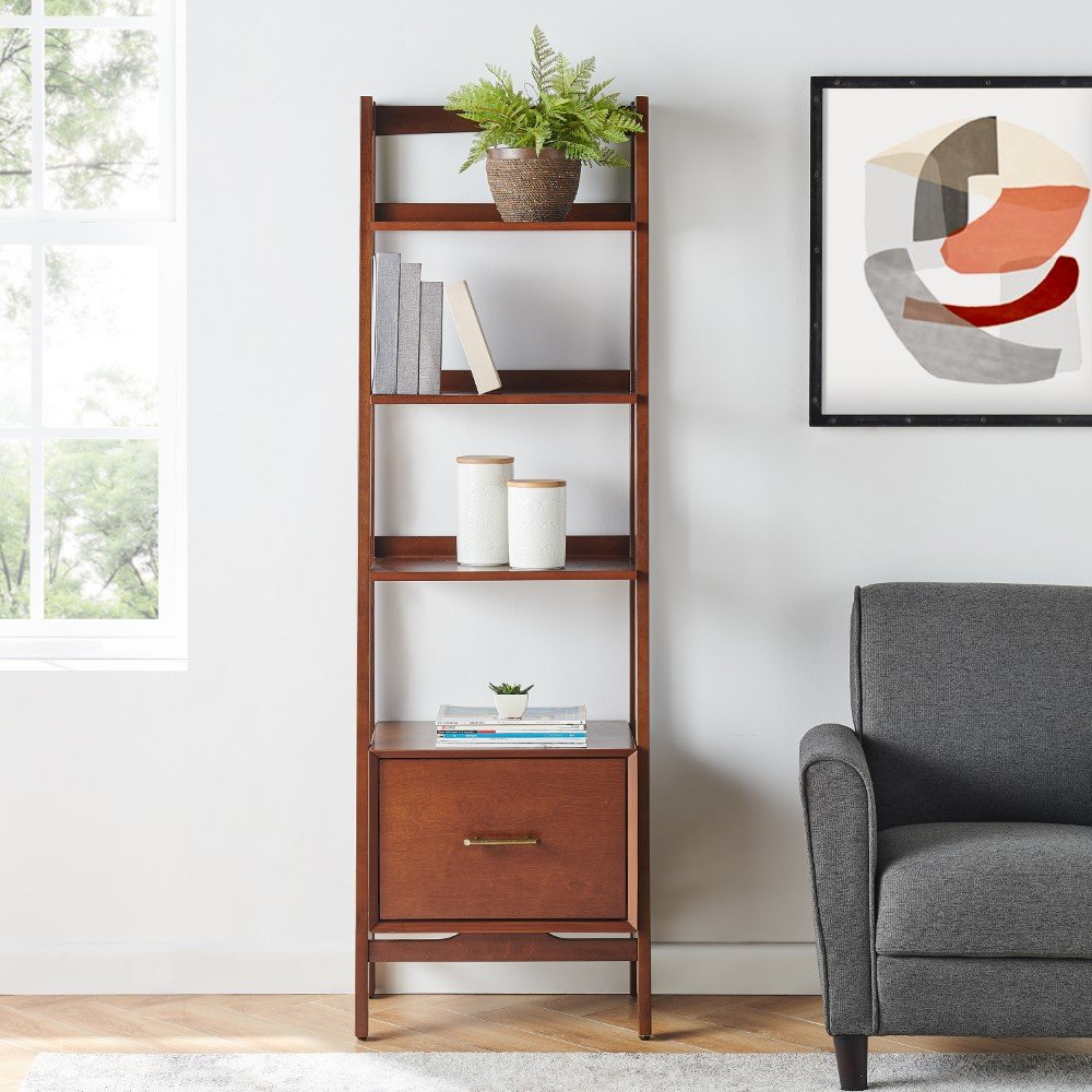 Landon Small Etagere Bookcase