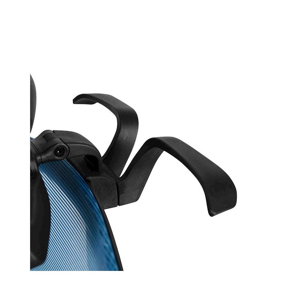 Mesh Office Chair with Synchro-Tilt-Blue/Black