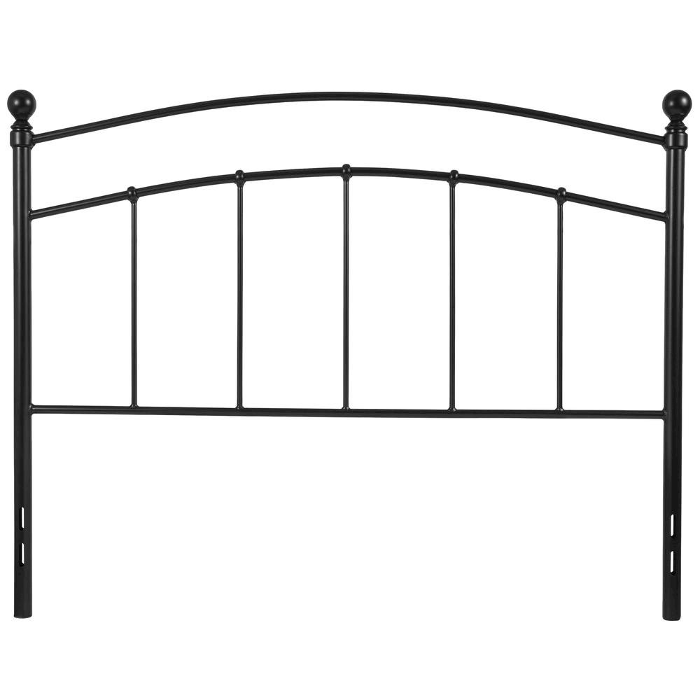 Woodstock Decorative Black Metal Full Size Headboard