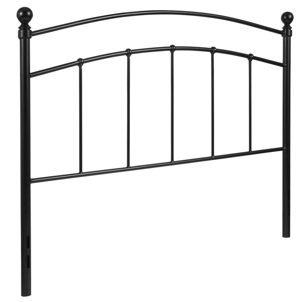 Woodstock Decorative Black Metal Full Size Headboard