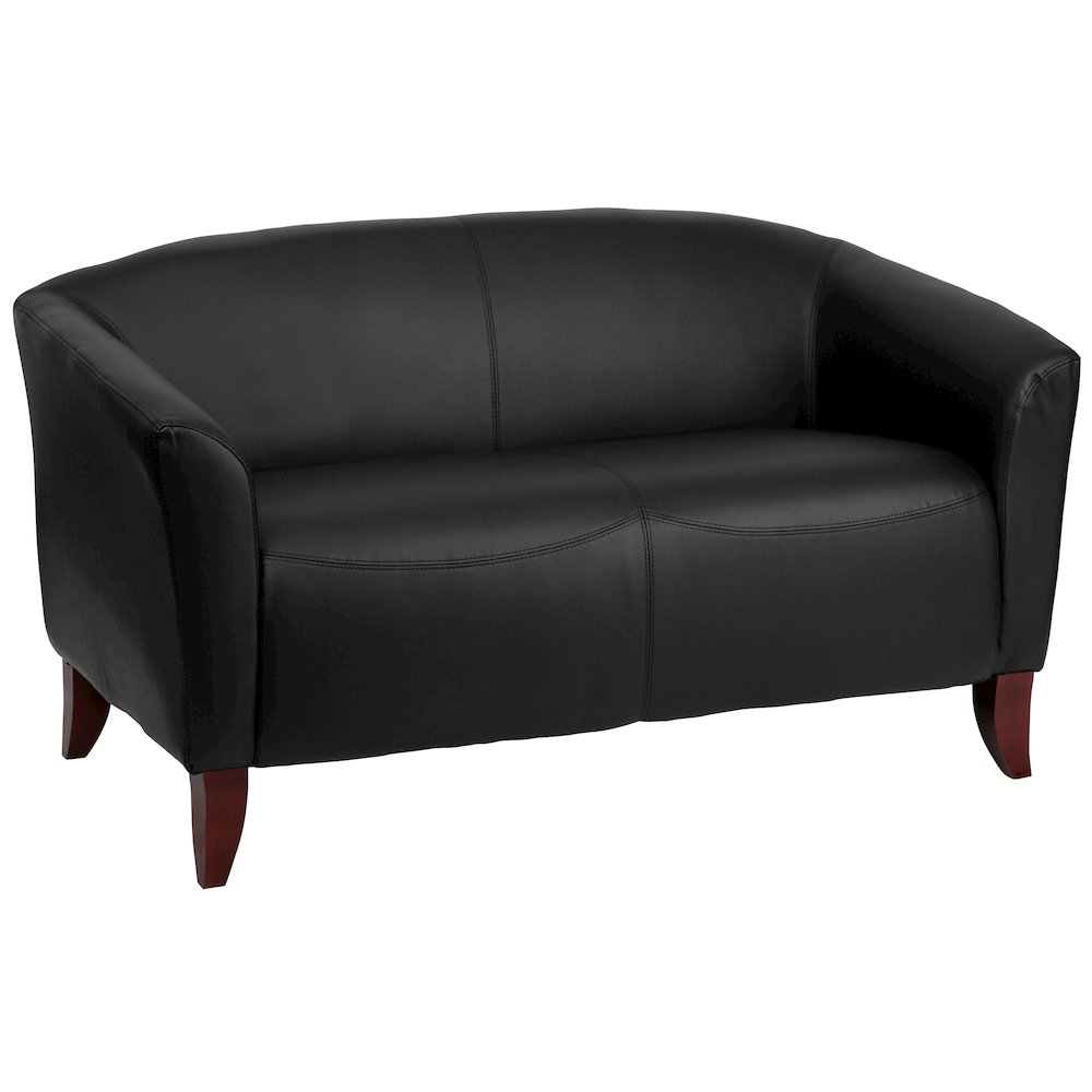 Black LeatherSoft Loveseat