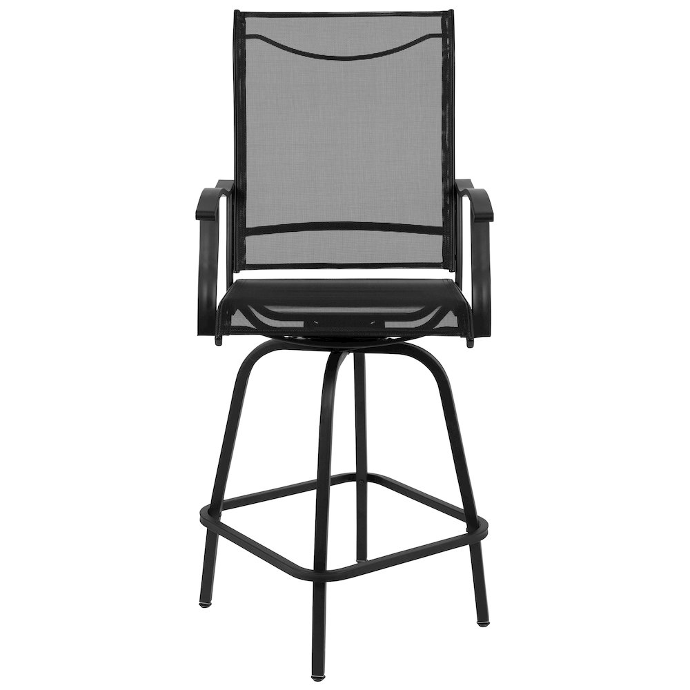 Patio Bar Height Stools Set of 2