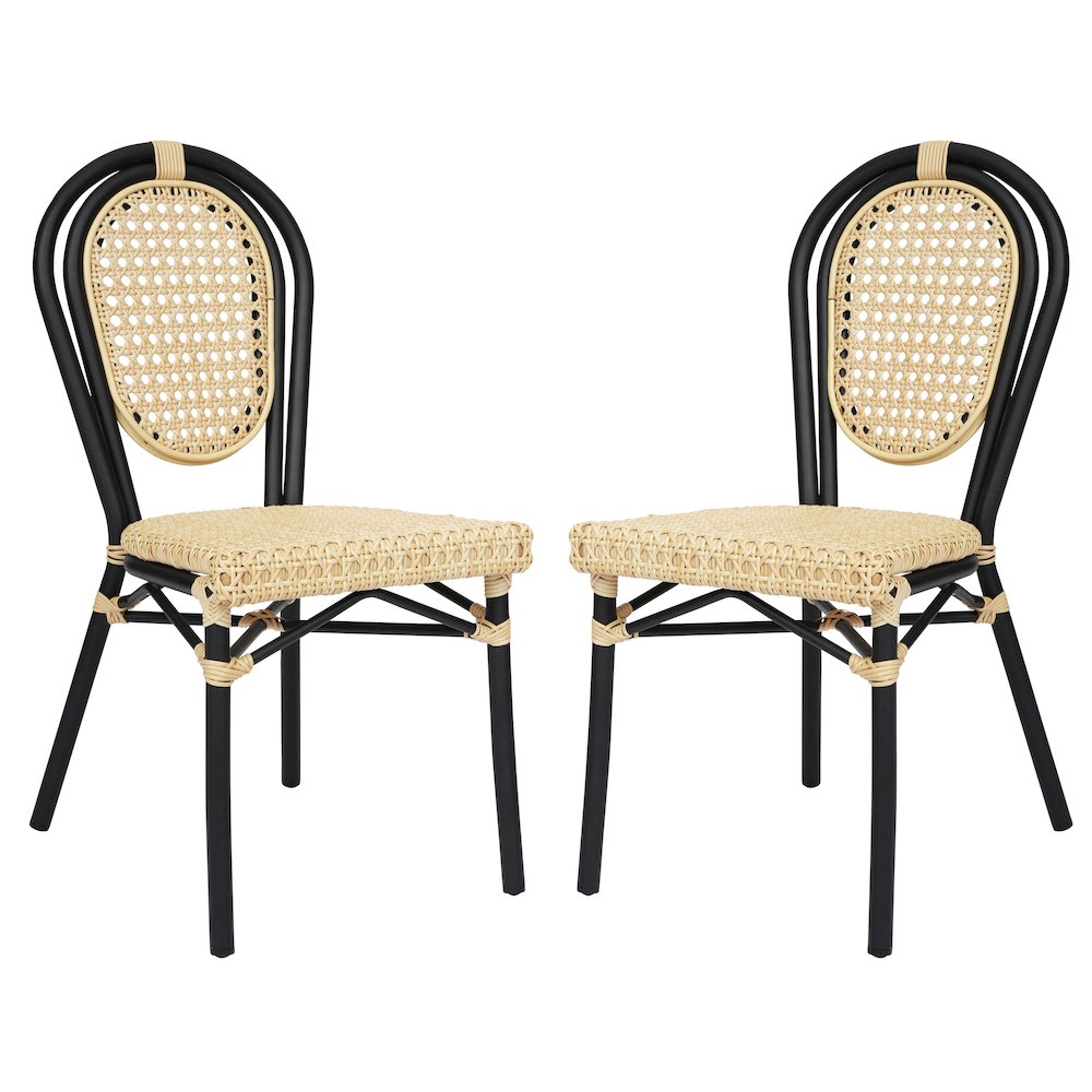 2 Pack Bistro Stacking Chair