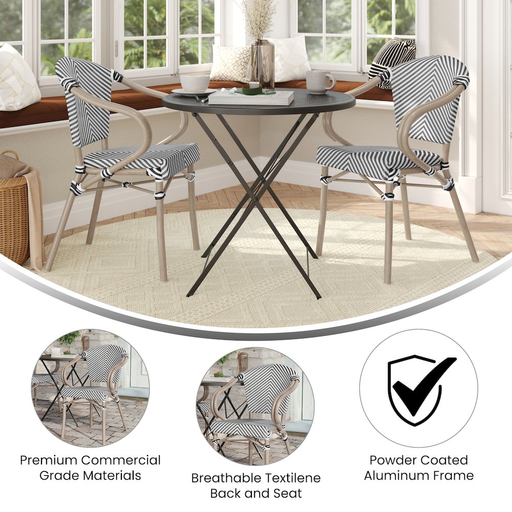 Set of 2 Classic Bistro Chairs