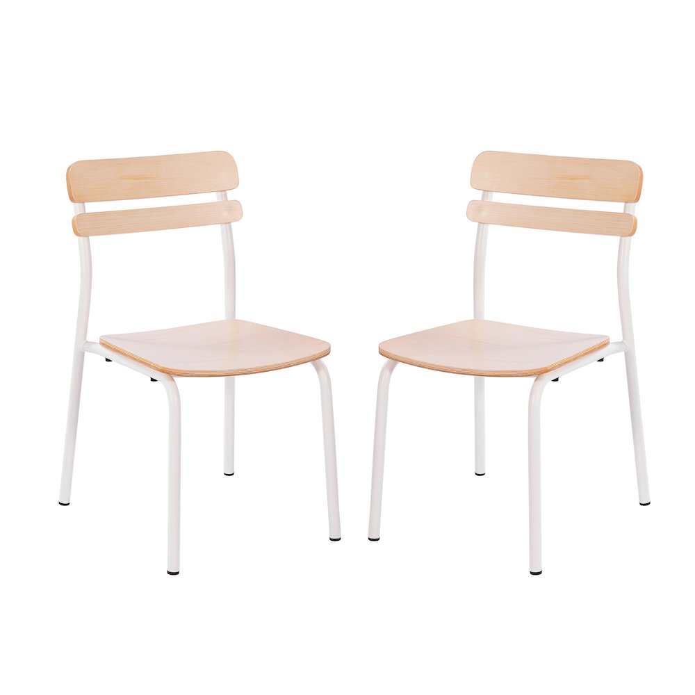 2 Pack Cyprus Solid Wood Dining Chairs