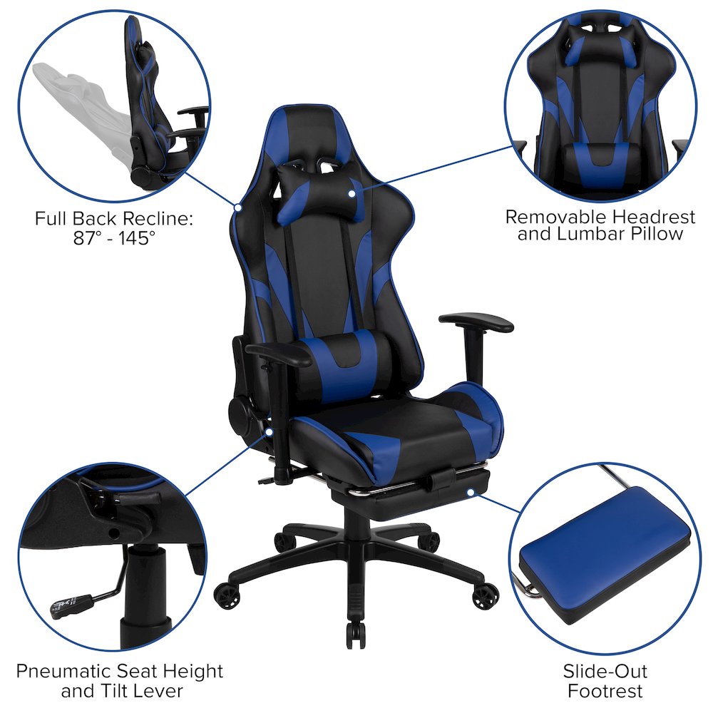 Blue Gaming Chair