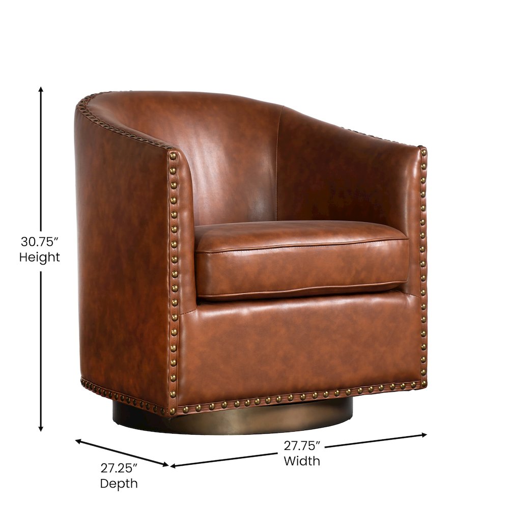 Commercial Grade Barrel Accent Chair