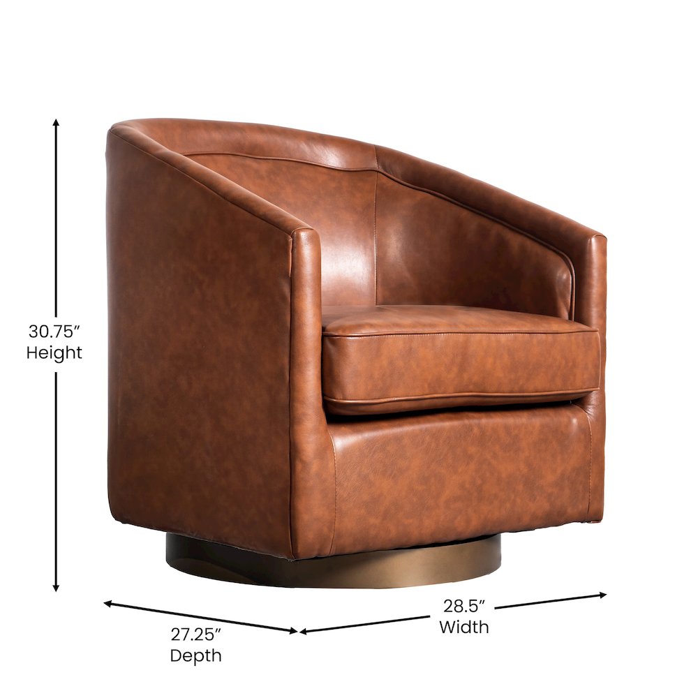 Commercial Grade Barrel Accent Chair