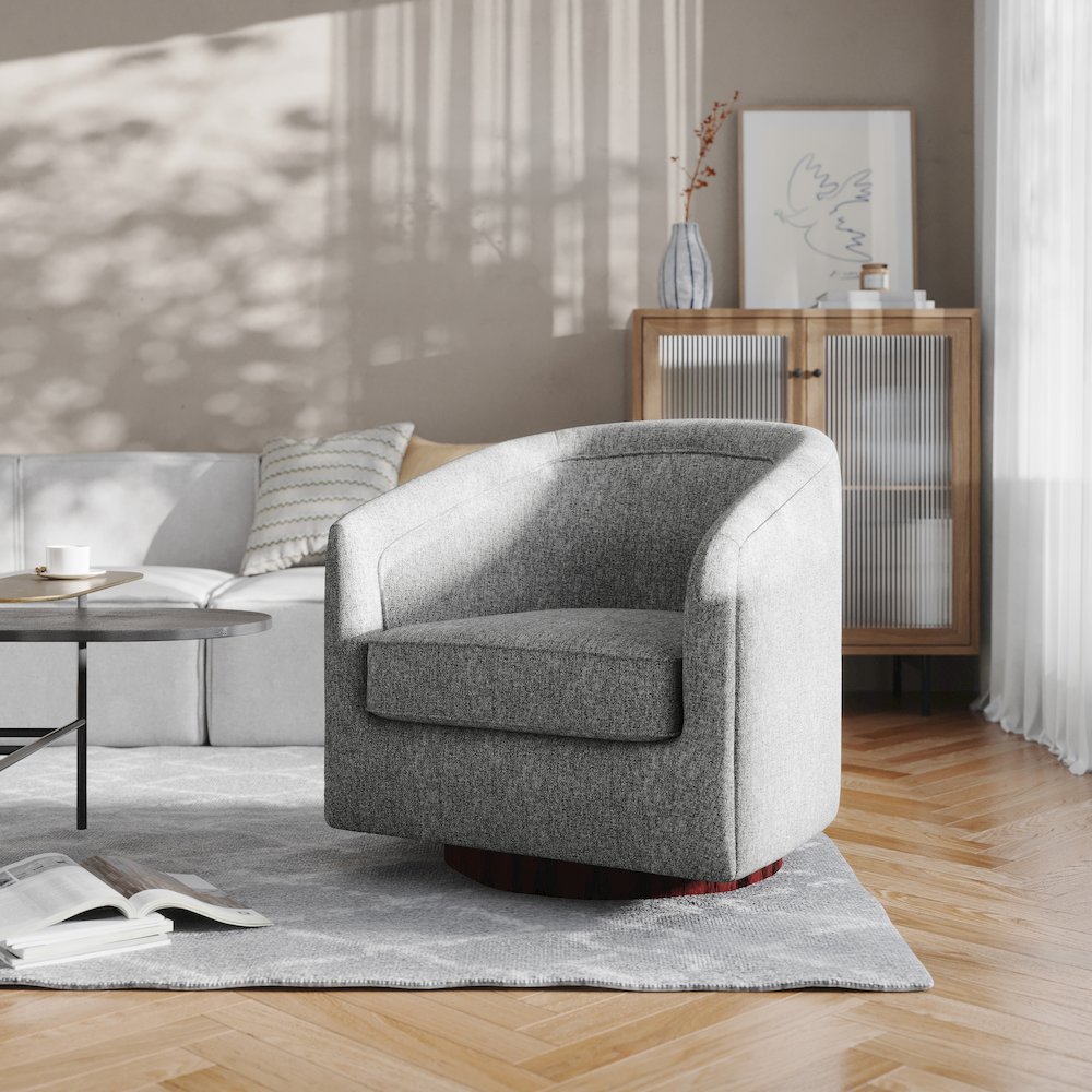 Commercial Grade Barrel Accent Chair