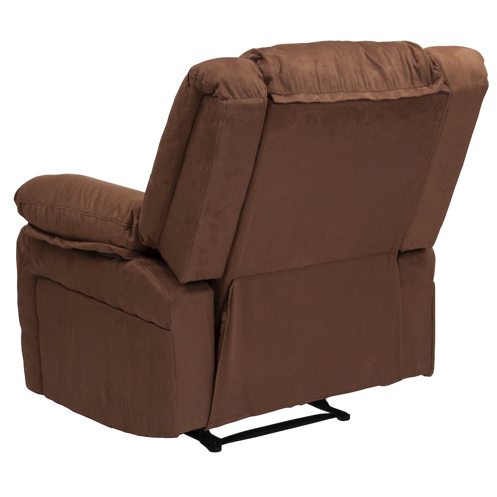 Chocolate Brown Microfiber Recliner