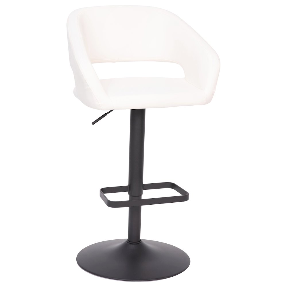 Contemporary Adjustable Swivel Bar Stool