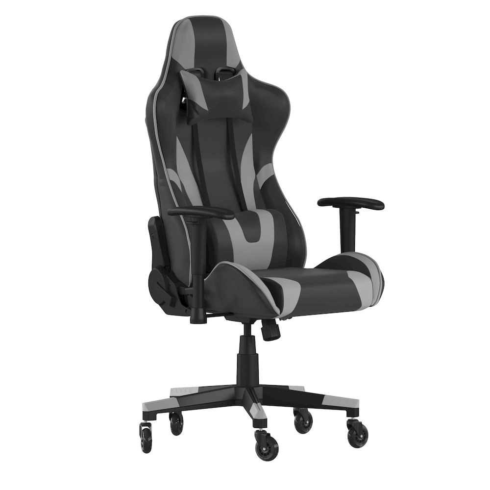 X20 Gaming Chair Racing Office Computer Chair with Back in Gray