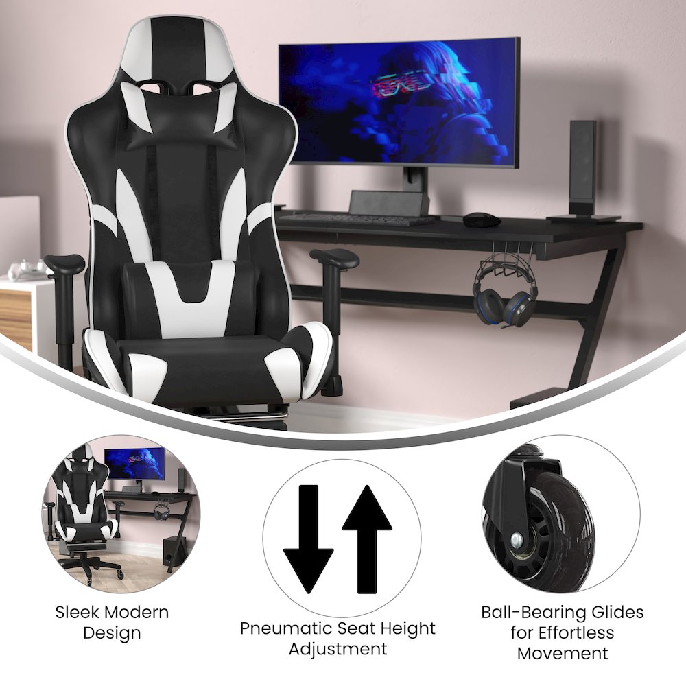 X30 Gaming Chair Racing Computer Chair with Back