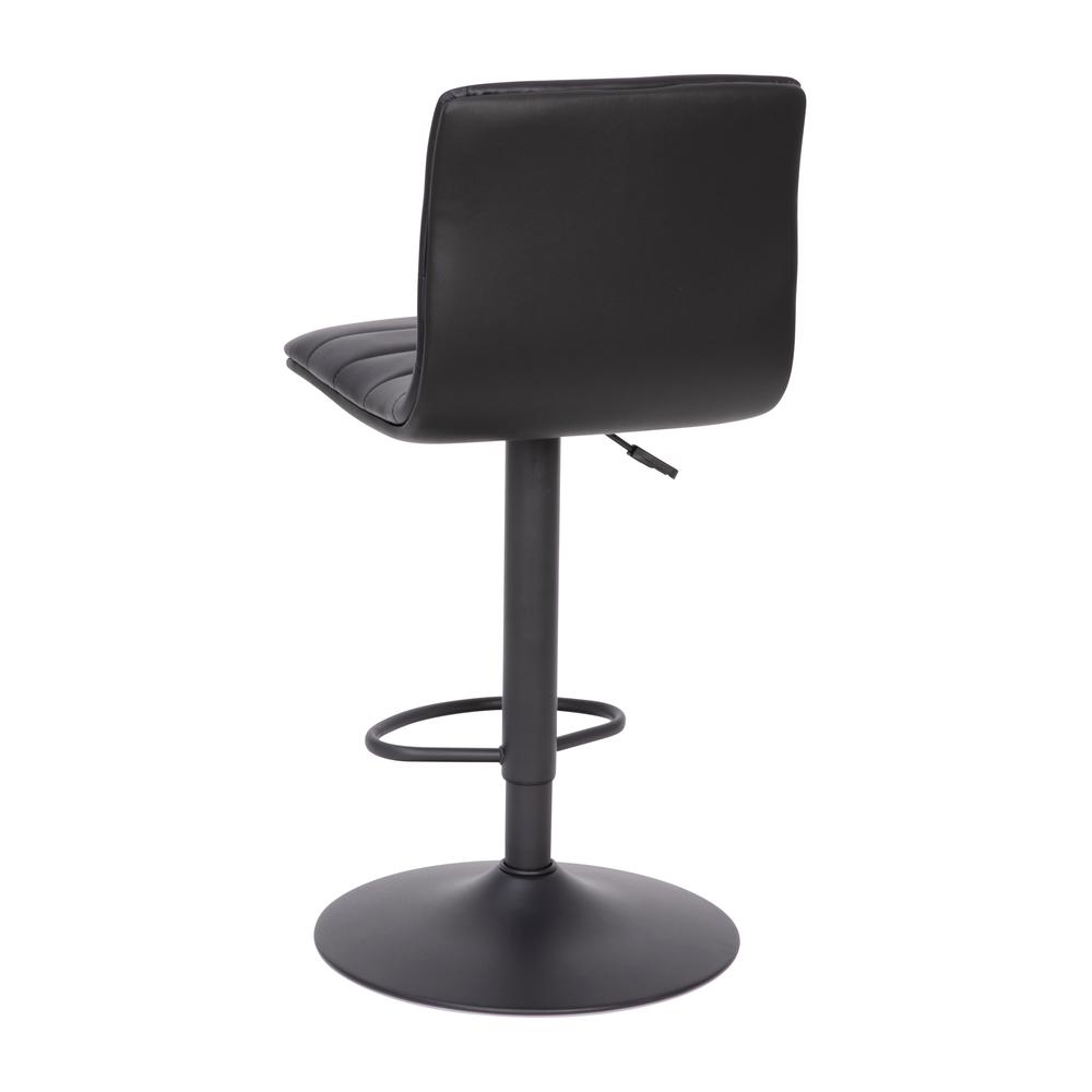 Contemporary Adjustable Height Stool with Pedestal Base
